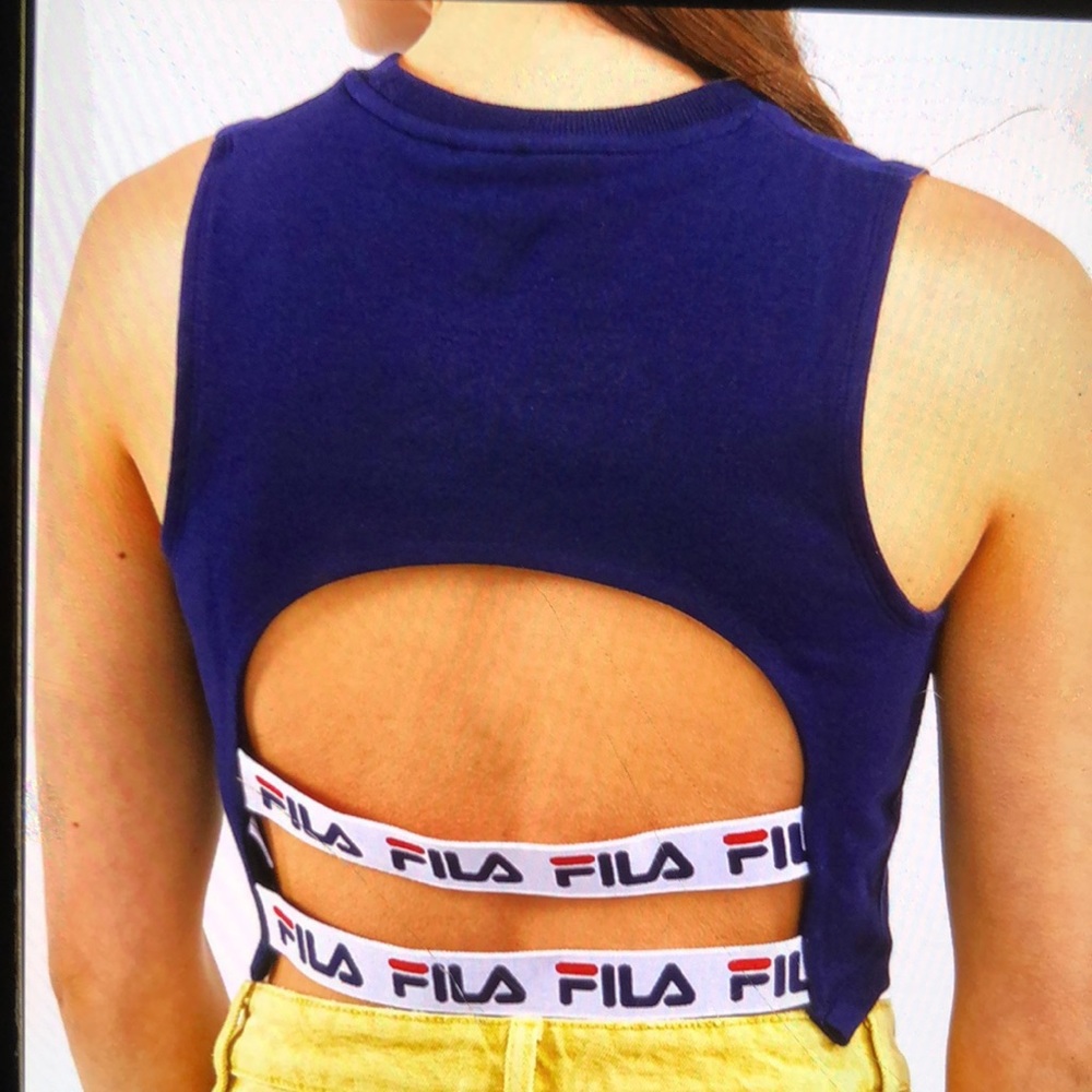 FILA Super cute strappy crop top - Picture 1 of 5